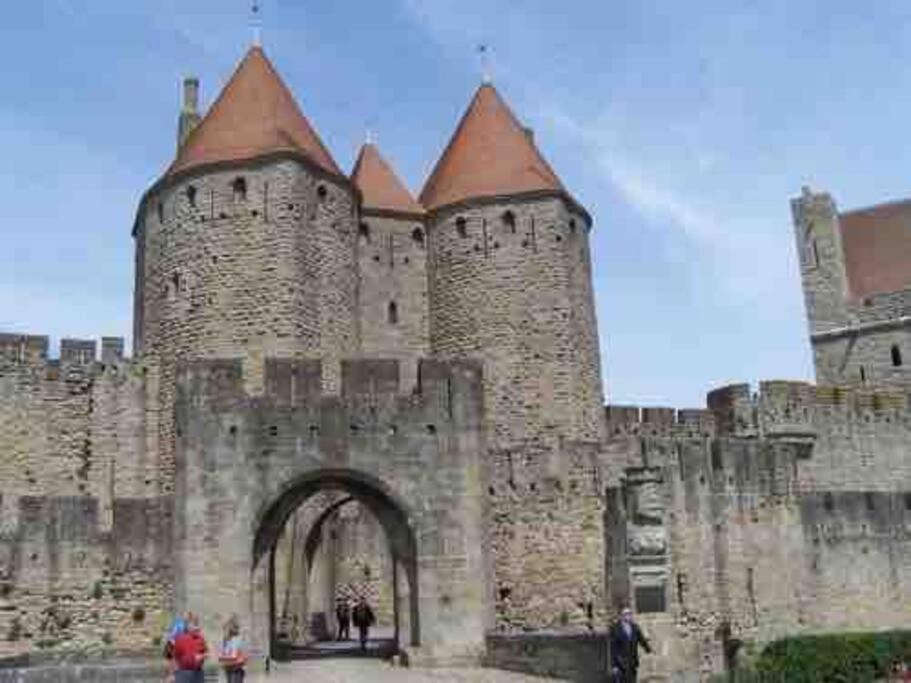 La Maison Rue Nadaud, Au Pied Des Remparts Carcassonne Ngoại thất bức ảnh